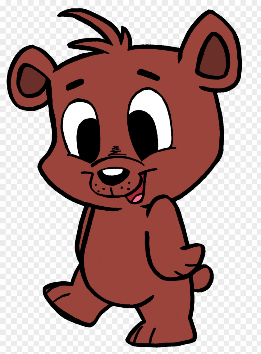 Bear American Black Brown Cartoon Clip Art PNG