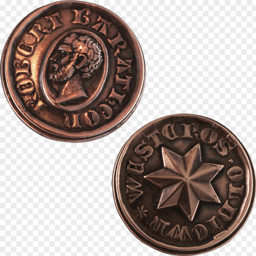 Coin Robert Baratheon A Game Of Thrones Jaime Lannister Daenerys Targaryen Joffrey PNG