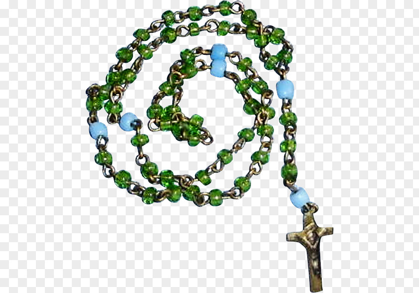 Jewellery Bead Rosary Turquoise Body PNG