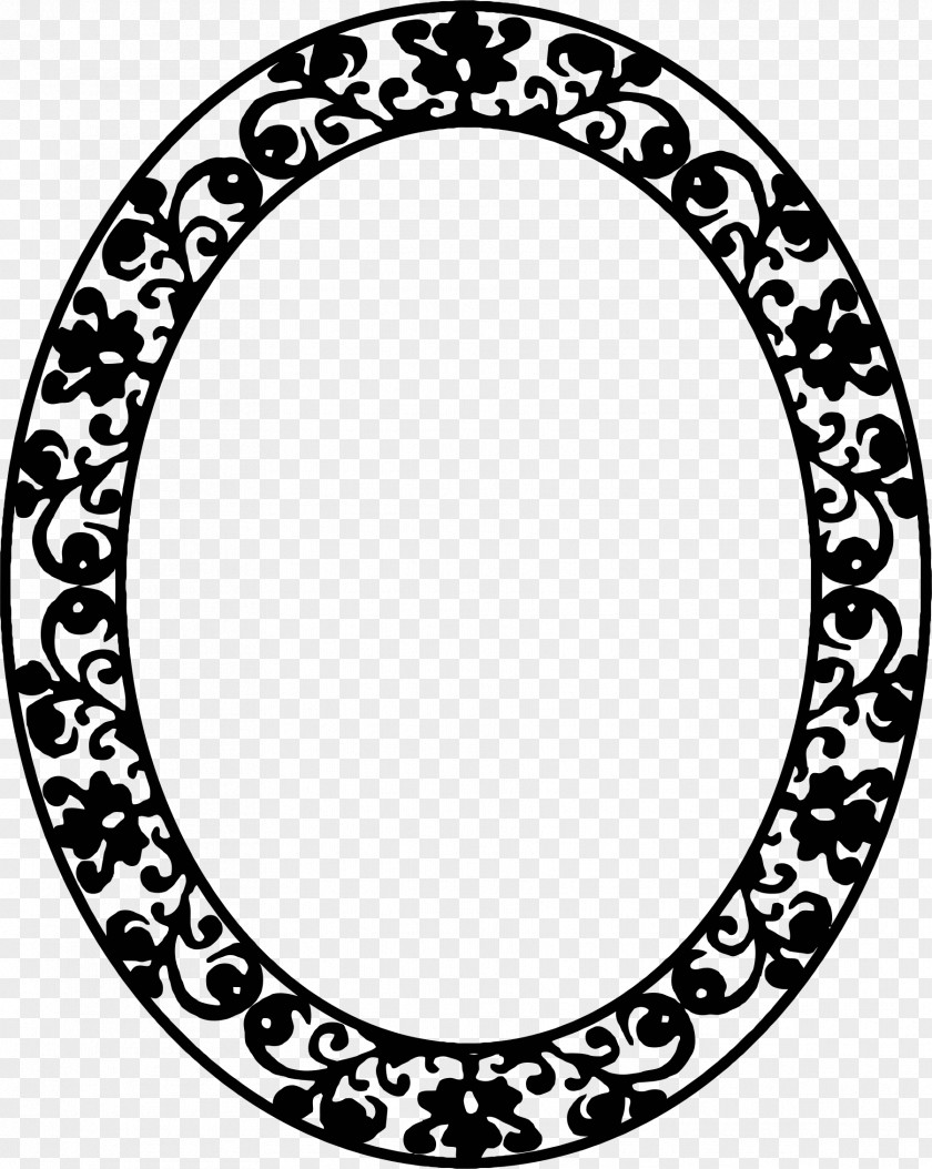 Oval Picture Frames Clip Art PNG