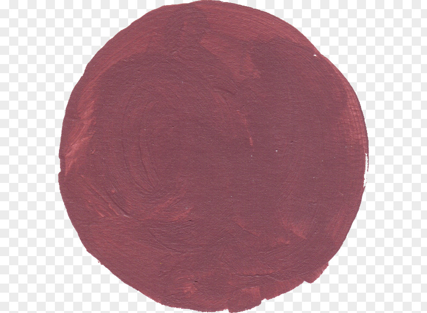 Painted Red Maroon Magenta Brown Circle PNG