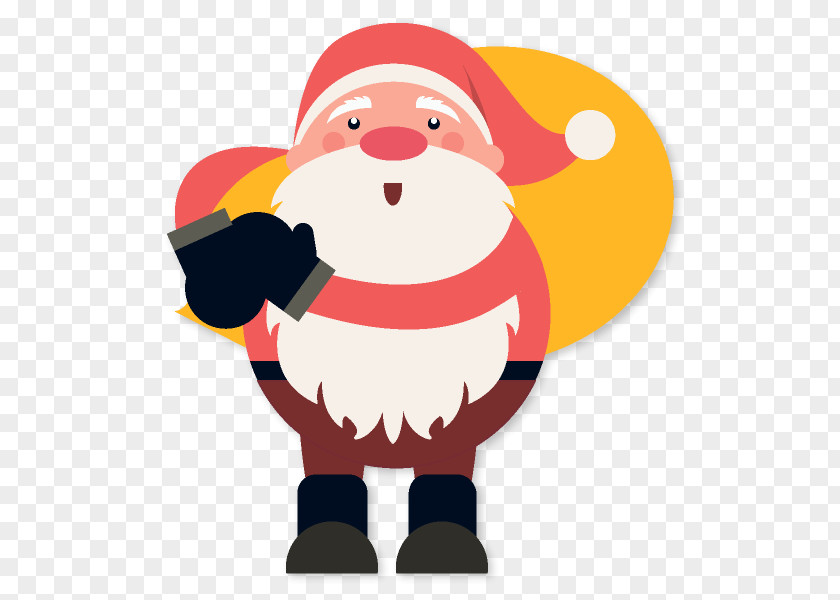 Santa Claus Ded Moroz Christmas Day Grandfather Design PNG
