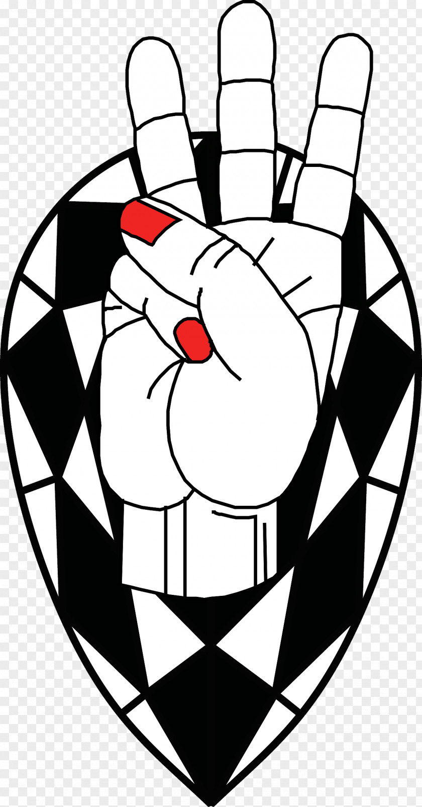 American Sign Language Clip Art Line Symmetry Black PNG