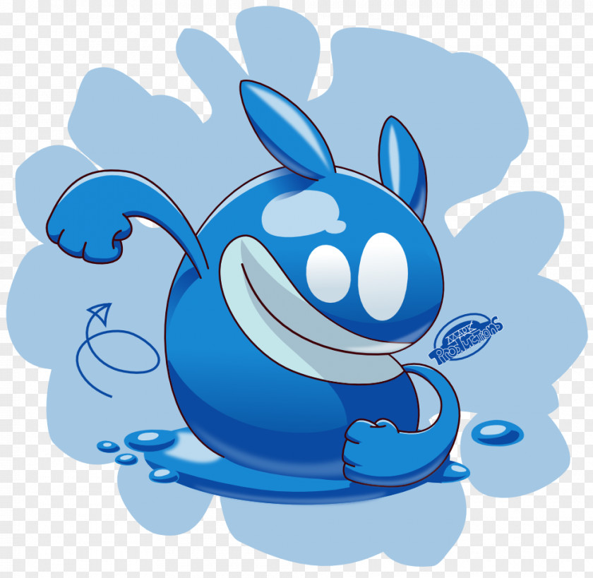 Blob De Video Game PlayStation 4 Xbox One Blue Tongue Entertainment PNG
