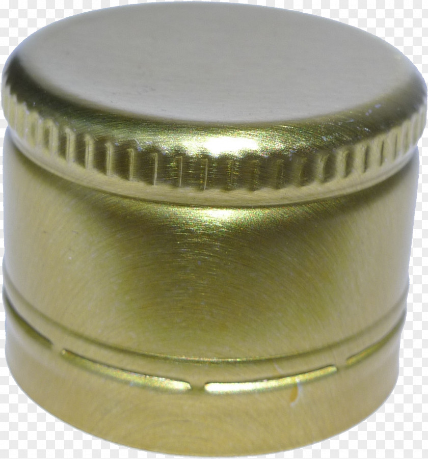 Bottle Lid Caps Brass Screw Thread PNG