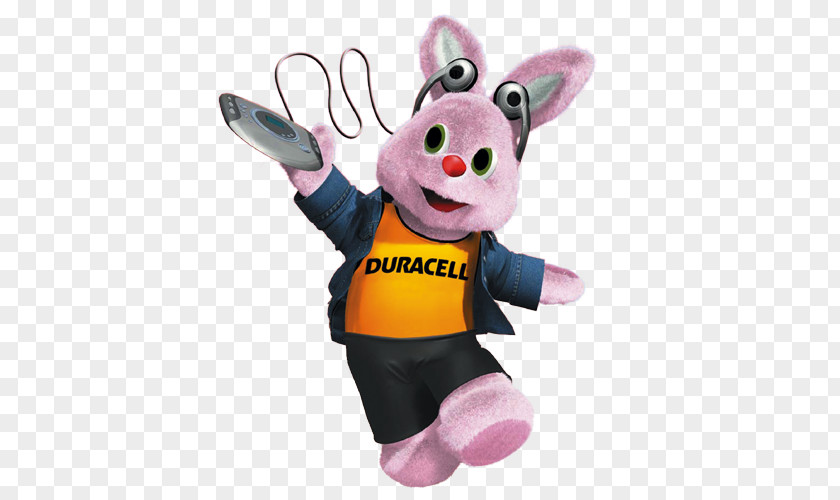 Duracell Bunny Easter Electric Battery Stuffed Animals & Cuddly Toys Rabbit PNG