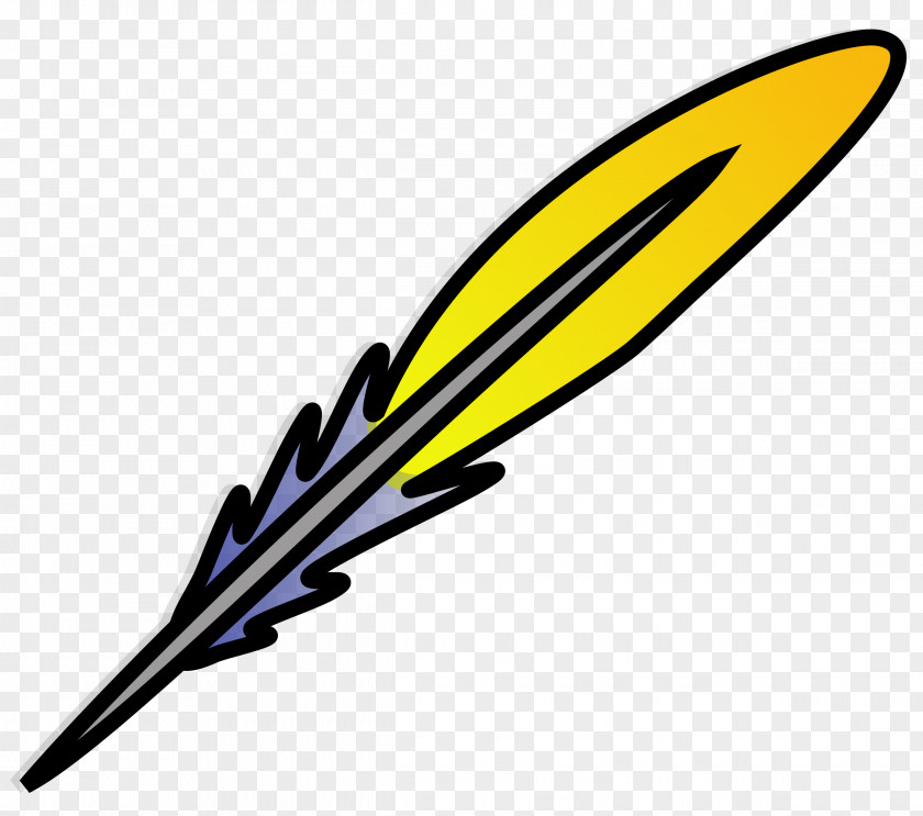 Feather Paper Quill Pen Clip Art PNG