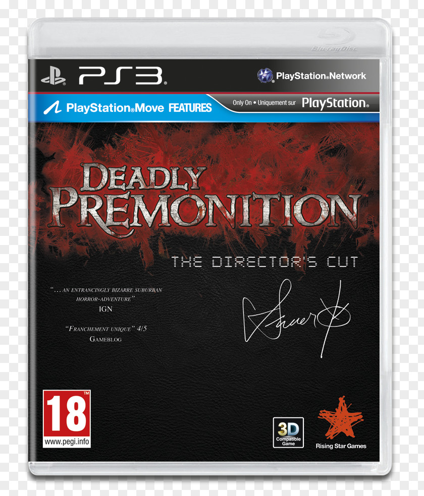 Red Level Games Inc Deadly Premonition Director's Cut Xbox 360 PlayStation 3 PNG