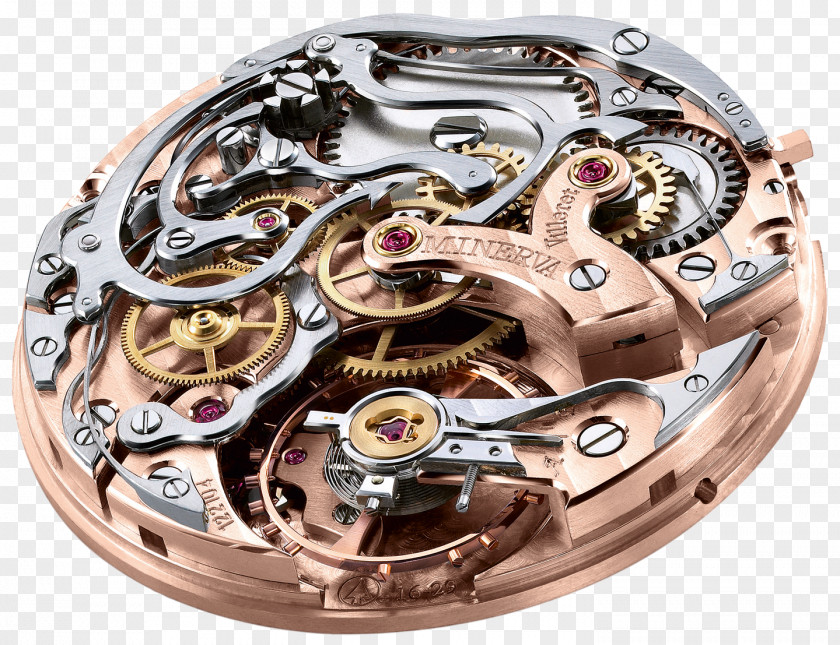 Watch Villeret Chronograph Tachymeter Montblanc PNG