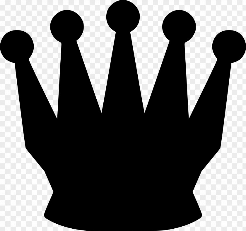 Chess Piece Queen White And Black In Clip Art PNG