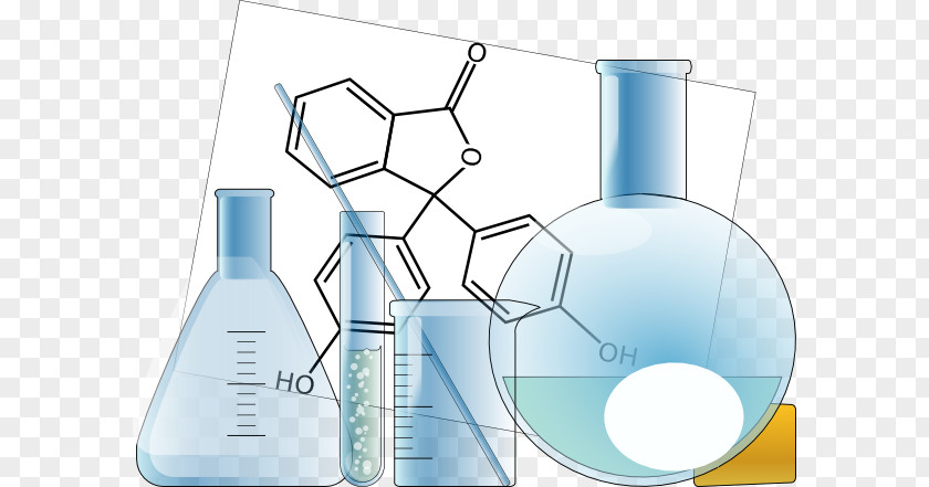 Laboratory Chemistry Flasks PNG