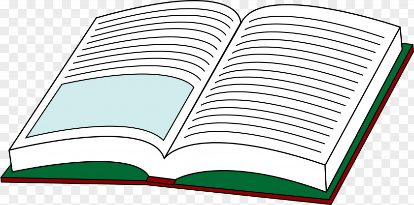 Open Book Cliparts Coloring Education Pre-school Page PNG