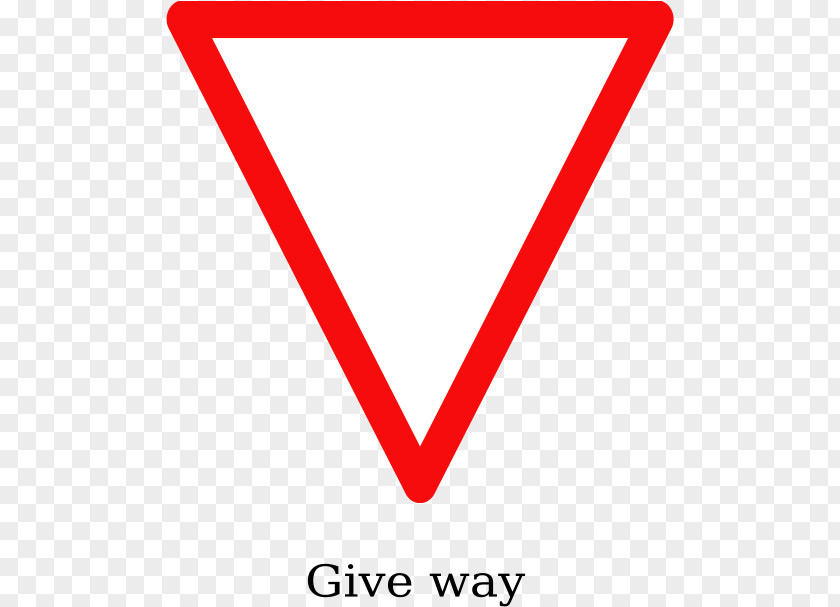 Triangle Red India Symbol PNG