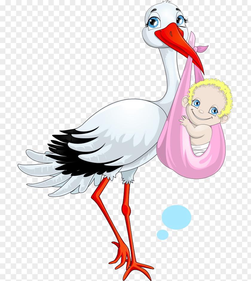 Vector Baby Dangling Crane Child Stock Illustration Clip Art PNG