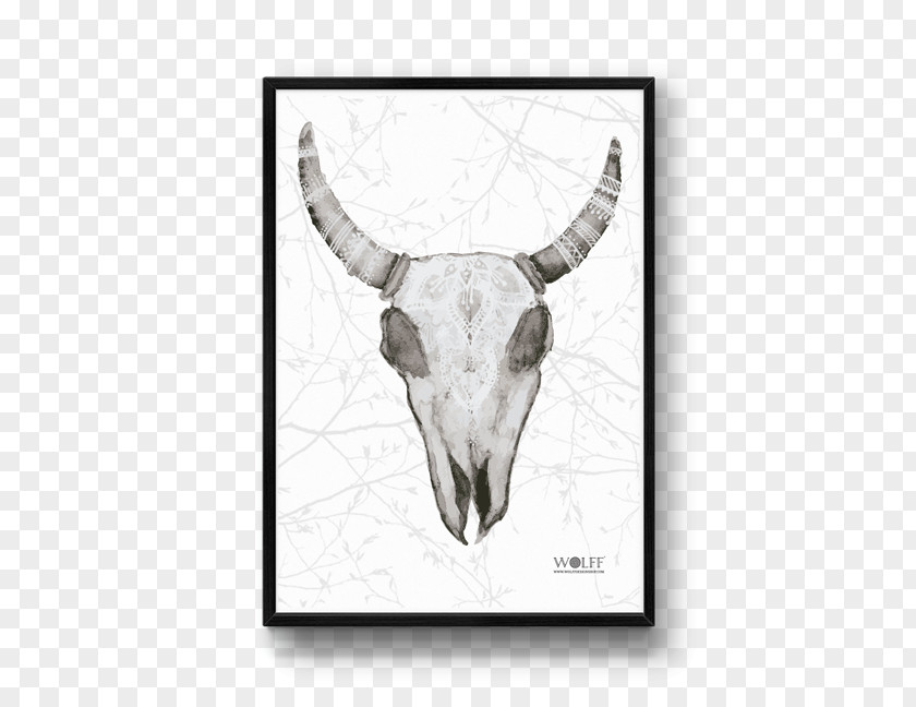 A3 Poster Acid-free Paper Drawing Cattle Watercolor Painting PNG