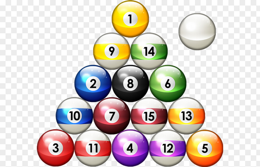 Billiards 8 Ball Pool Table Rack PNG