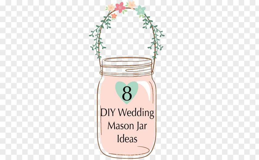 Bridal Shower Mason Jar Wedding Ball Corporation Glass PNG