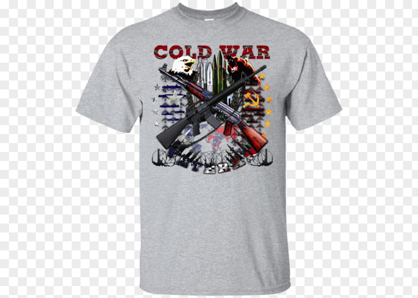 Cold War T-shirt Hoodie Top Sleeve PNG