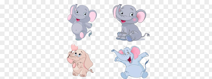 Elephant Royalty-free Cartoon Clip Art PNG