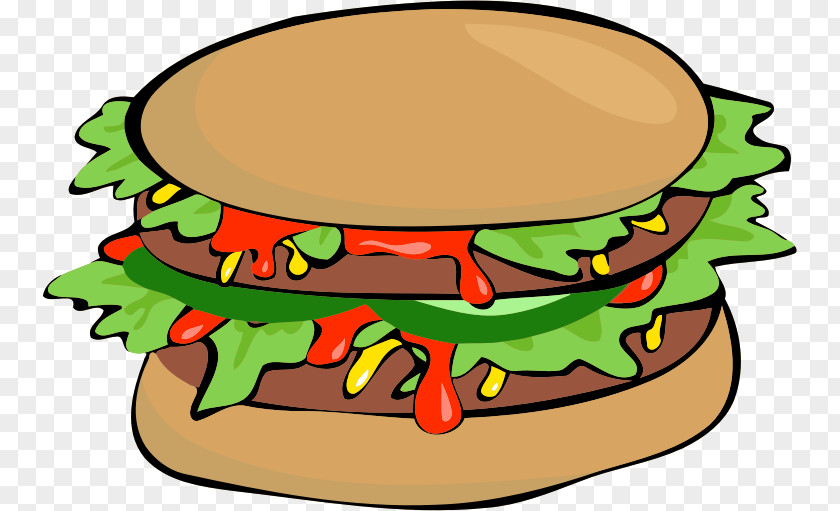 Junk Food Hamburger Fast Clip Art PNG