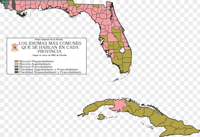 Map Florida Linguistic Language Hurricane Irma PNG