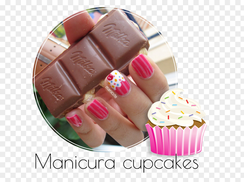 Nail Polish Manicure Art Cupcake PNG