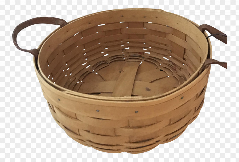 The Longaberger Company Basket Table Handle Hamper PNG