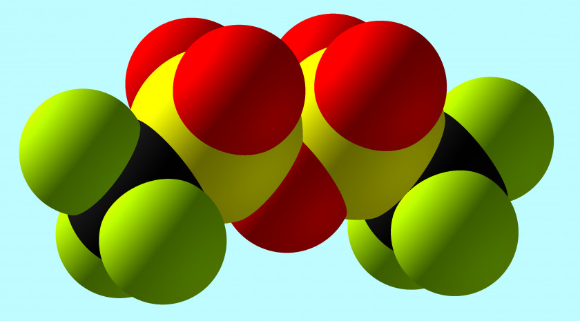 Fill Trifluoromethanesulfonic Anhydride Molecule Organic Acid Graphics Triflic PNG