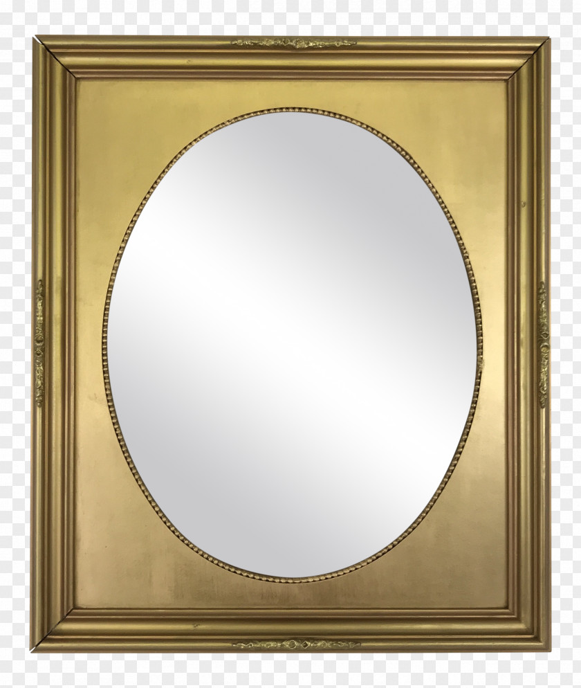 Portrait Frame Golden Ornate Victorian Mirror Picture Frames Image Oval PNG