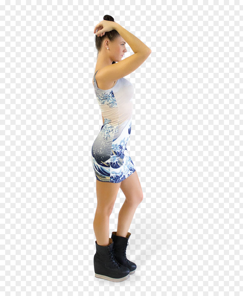 The Great Wave Shoulder Clothing PNG