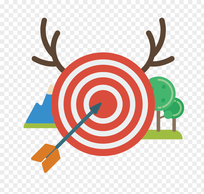 Bullseye With Dart Vector Graphics Clip Art Image PNG