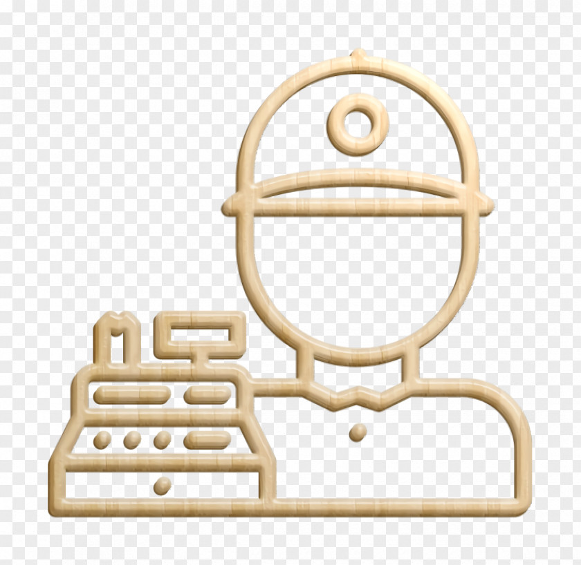 Fast Food Icon Cashier PNG