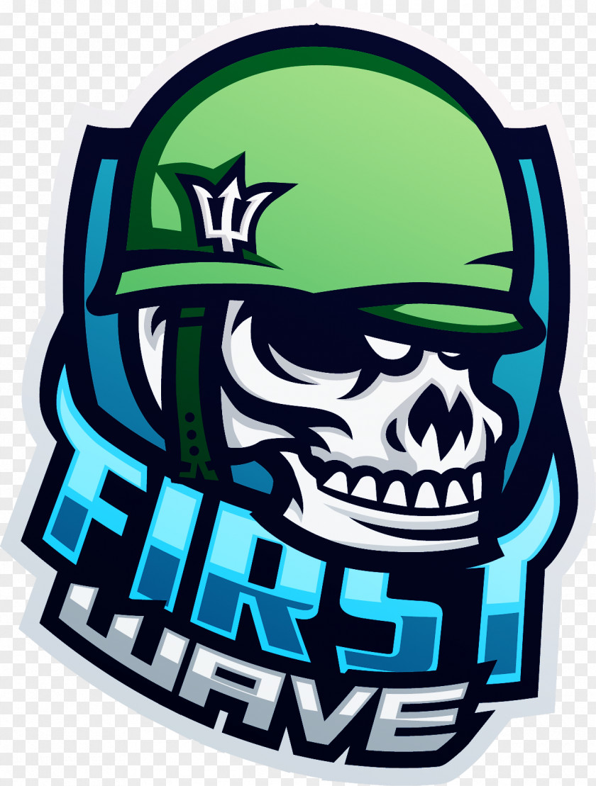 Skull Logo Face Character Font PNG