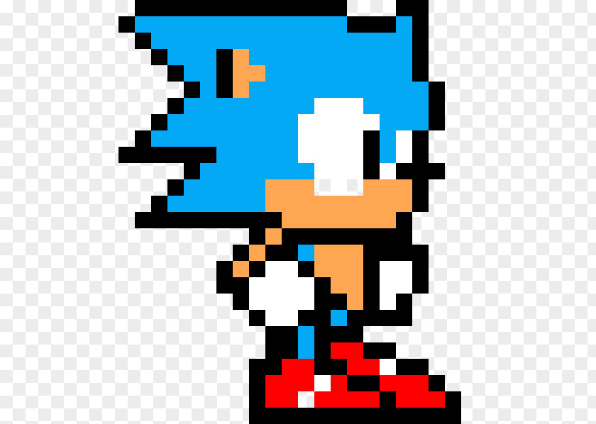 Sonic Pixel Minecraft Art Video Games PNG