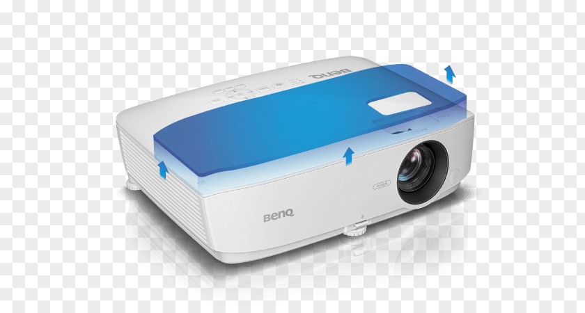 Eco-friendly Business Multimedia Projectors Digital Light Processing Wide XGA 1080p BenQ PNG