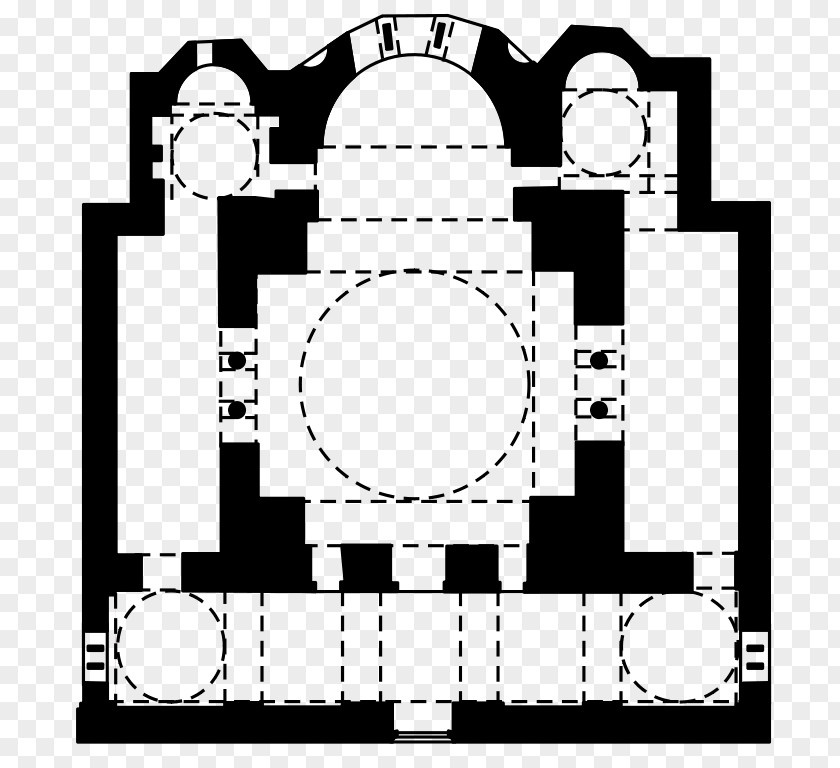 Fig Chora Church Architecture Byzantine Empire Narthex PNG