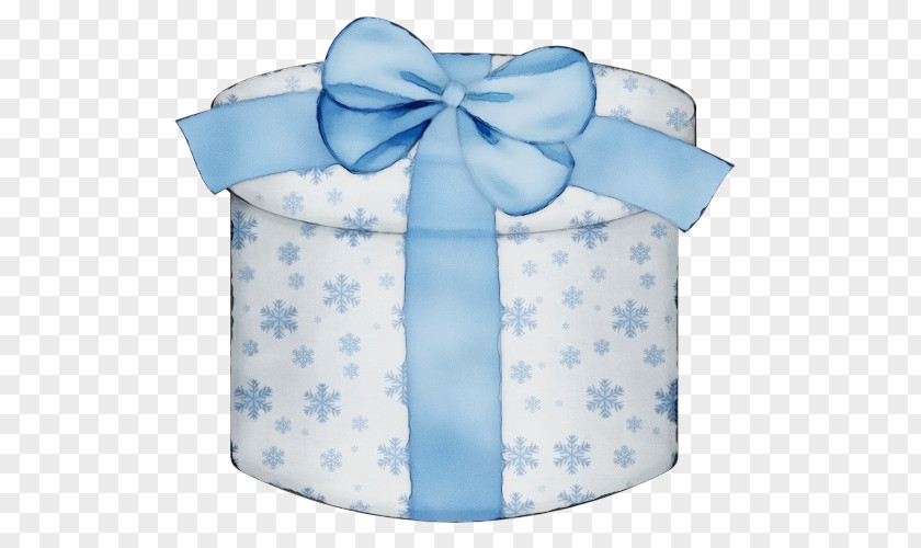 Gift Wrapping Fashion Accessory Blue Aqua Turquoise Ribbon PNG