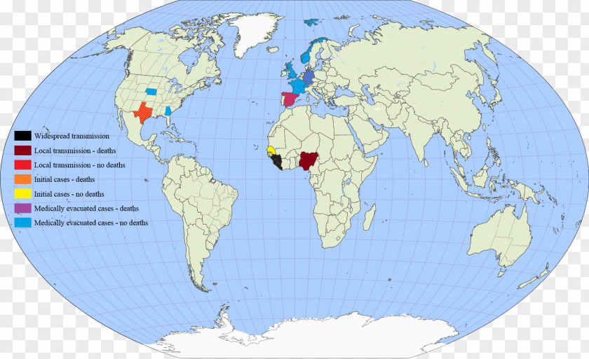 Map 2014 Guinea Ebola Outbreak World United States Globe PNG