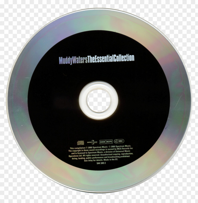 Muddy Water Compact Disc PNG
