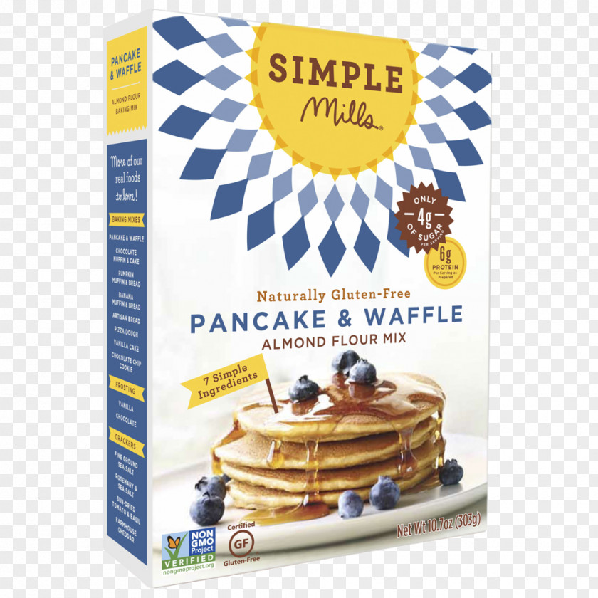 Waffle Mix Pancake Muffin Banana Bread Chocolate Chip Cookie PNG
