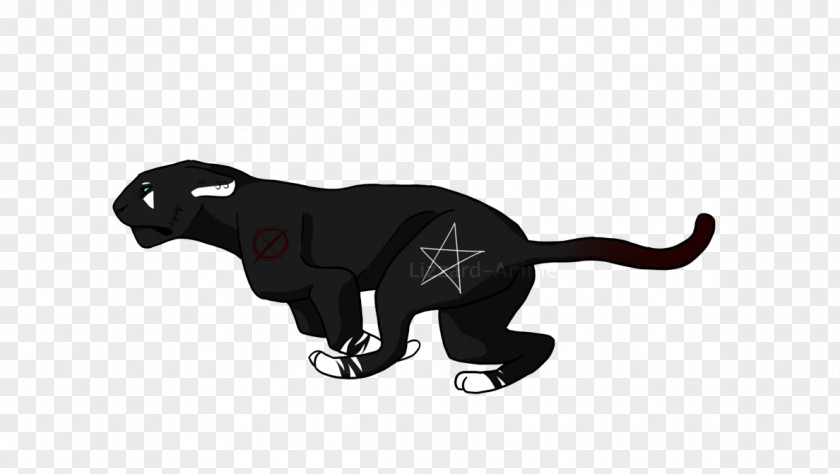 Black Panther Cat Animation PNG