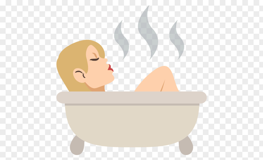 Emoji Emoticon Bathtub Smiley Bathing PNG
