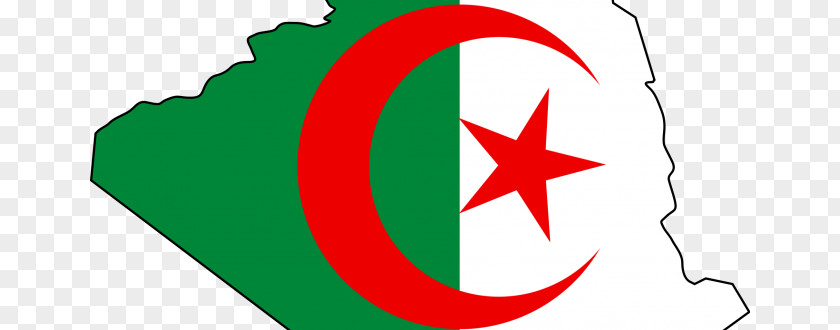 Flag Of Algeria Map National PNG