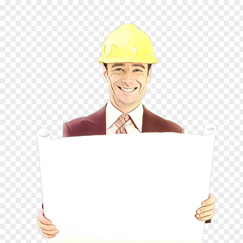 Hard Hat Construction Worker Cartoon Personal Protective Equipment Finger PNG