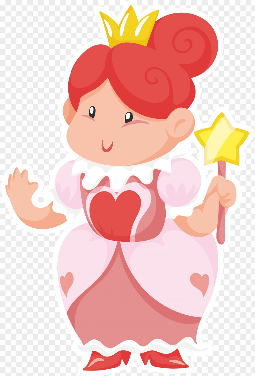 The Princess With Fairy Wand Child PNG
