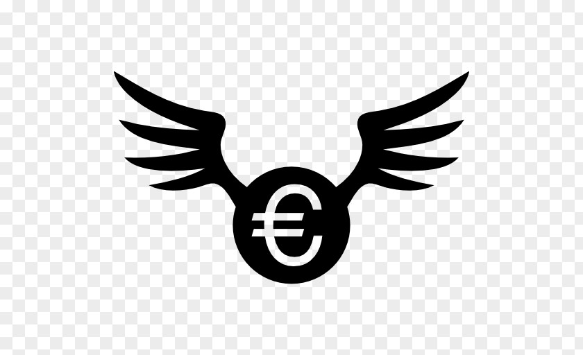 Wings Icons Currency Symbol Money Bag United States Dollar PNG