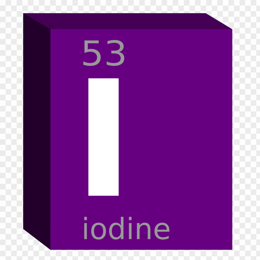 Chemistry Symbol Periodic Table Iodine Block Chemical Element PNG