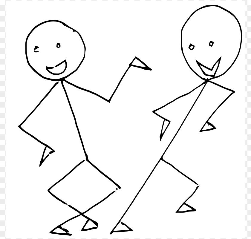 Dance Cartoon Images Stick Figure Clip Art PNG