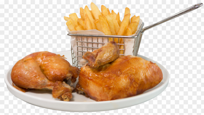 Fried Chicken Roast French Fries And Chips PNG