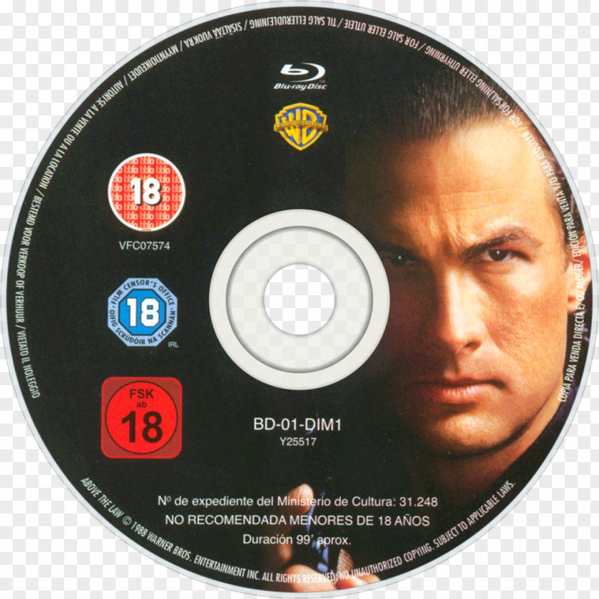 Dvd Above The Law Compact Disc Blu-ray DVD Film PNG